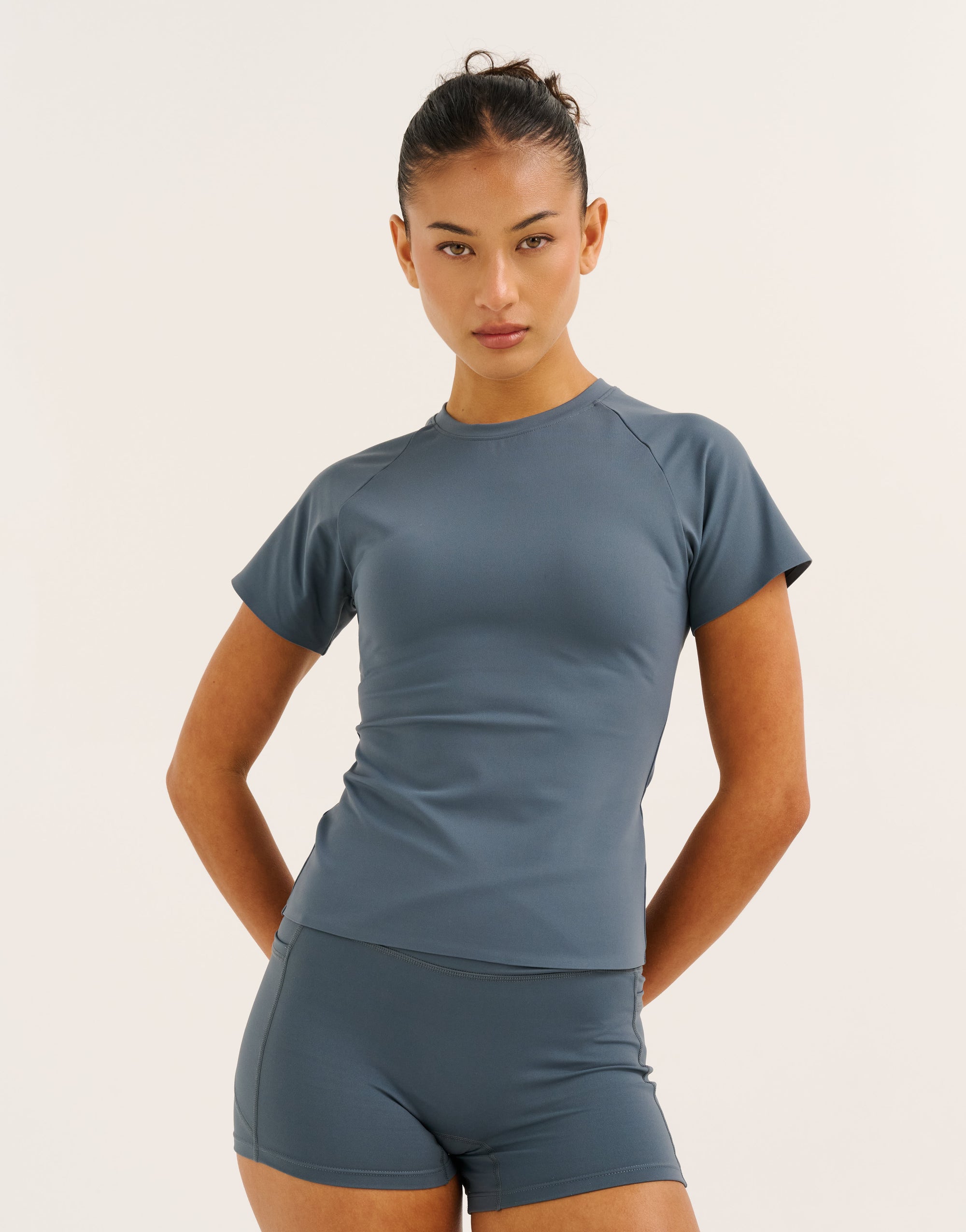 Nova Lycra® Tee - Storm Grey
