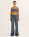 Nova Lycra® Wide Leg Pant - Storm Grey