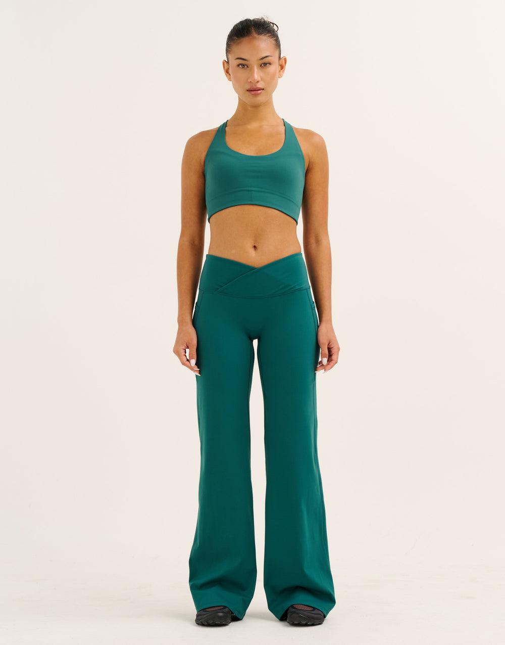Nova Lycra® Wide Leg Pant - Teal