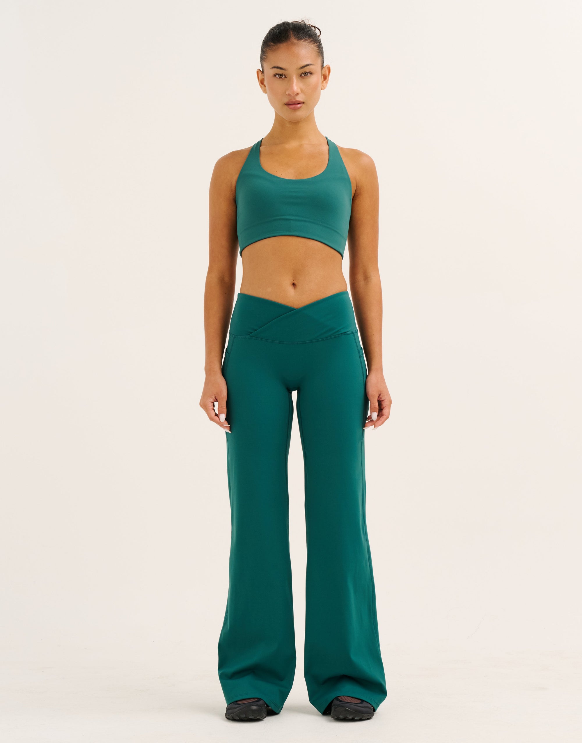 Nova Lycra® Wide Leg Pant - Teal