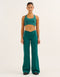 Nova Lycra® Wide Leg Pant - Teal