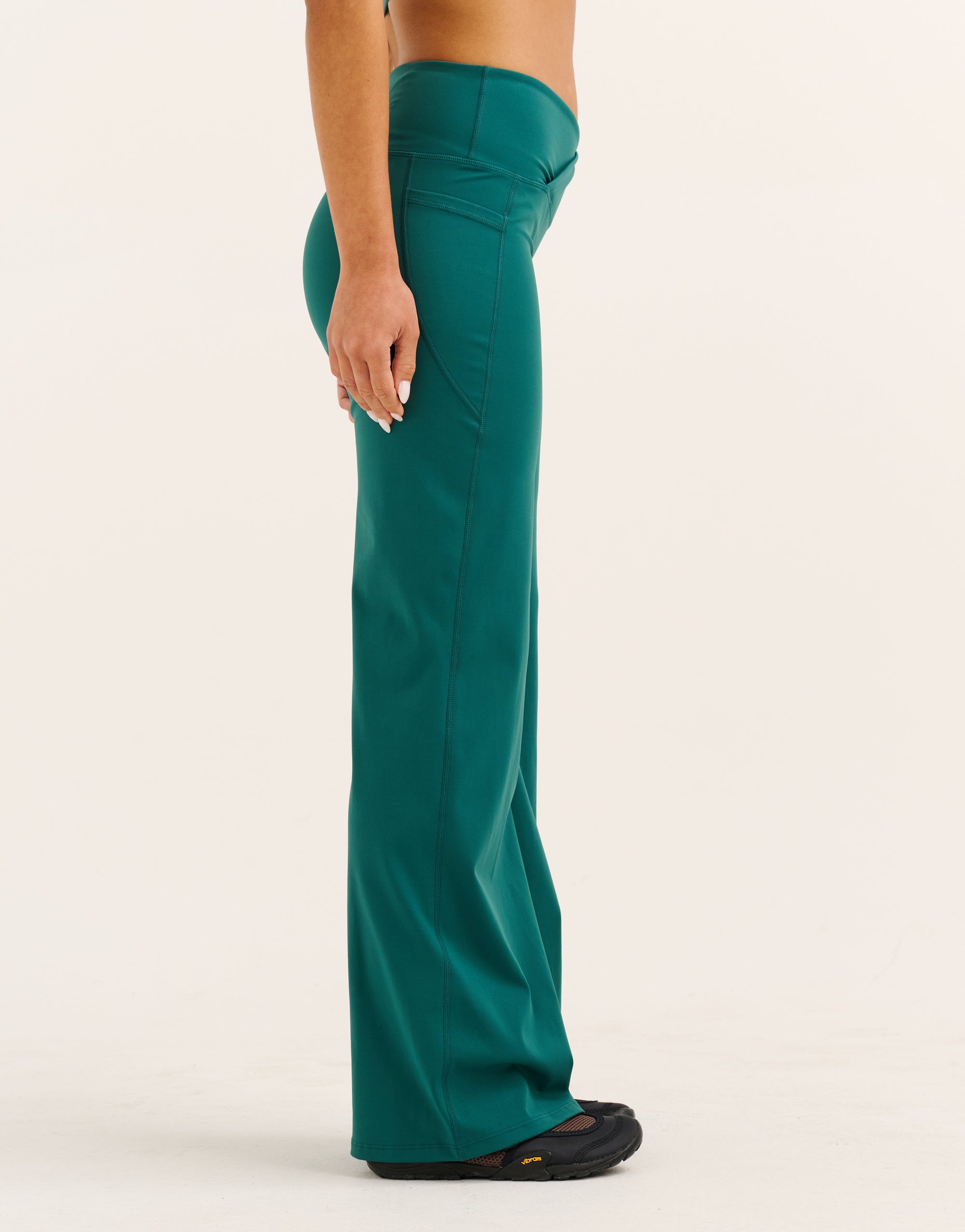 Nova Lycra® Wide Leg Pant - Teal