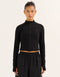 Nova Lycra® Zip Through Jacket - Phantom Black