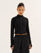 Nova Lycra® Zip Through Jacket - Phantom Black