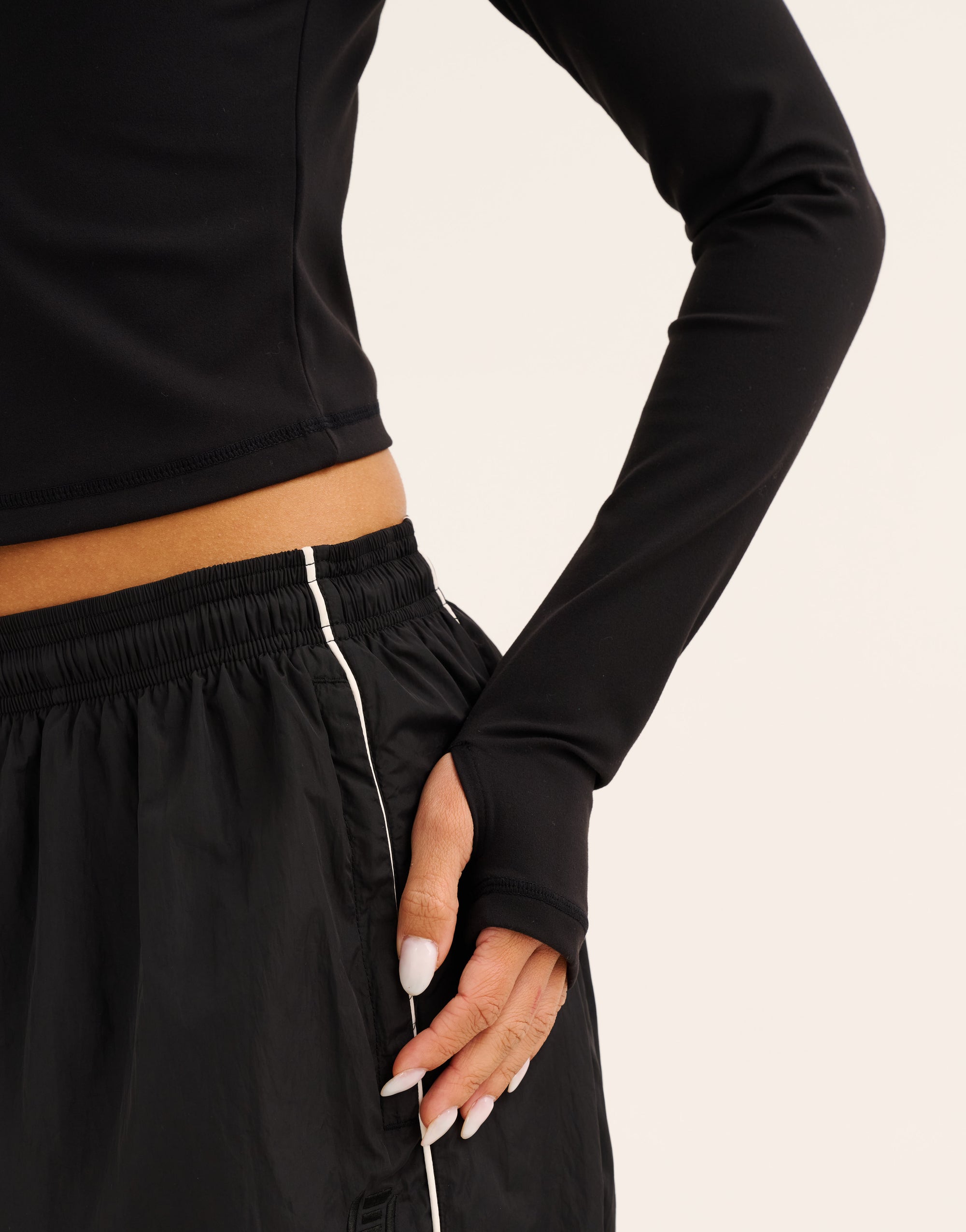 Nova Lycra® Zip Through Jacket - Phantom Black