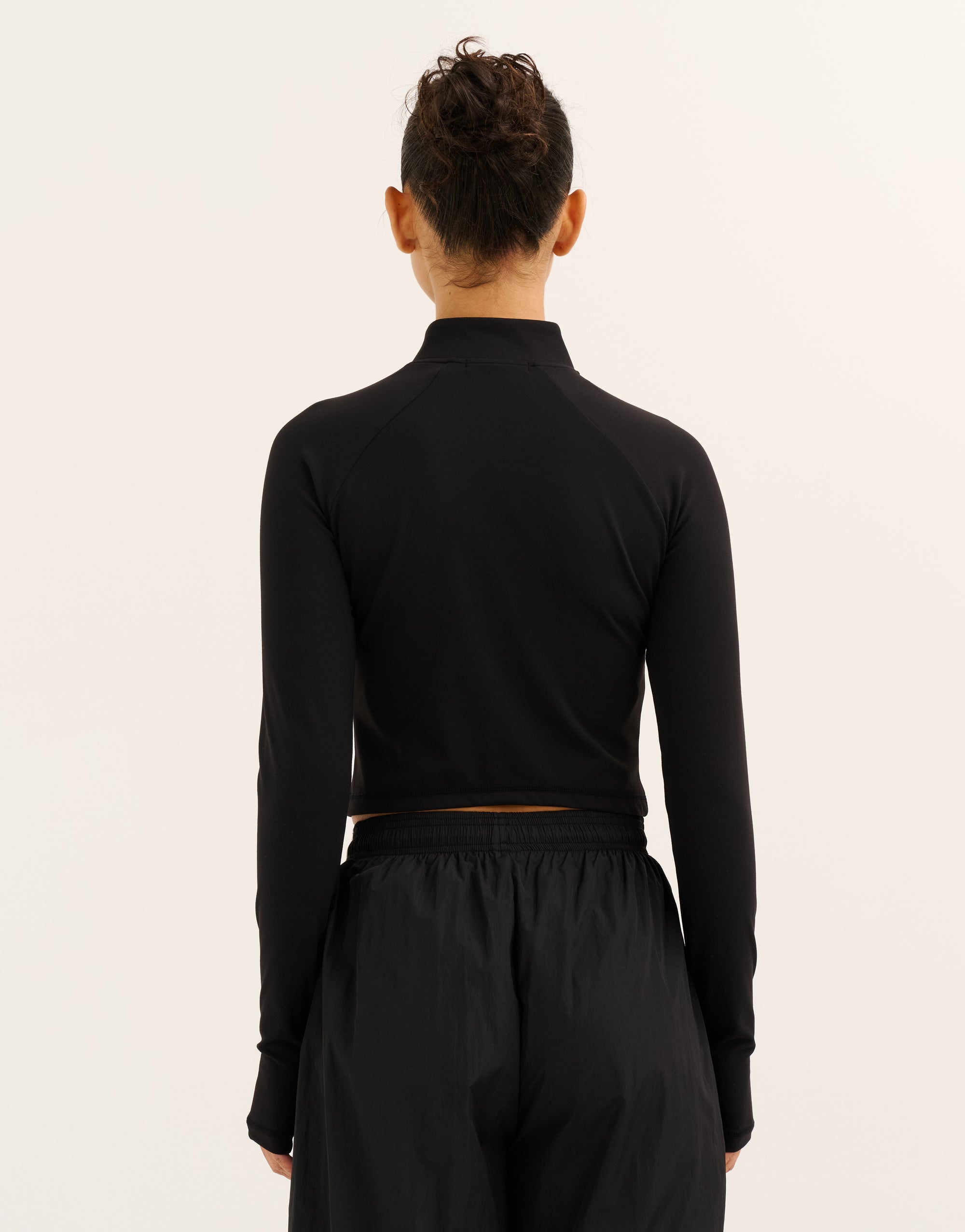 Nova Lycra® Zip Through Jacket - Phantom Black