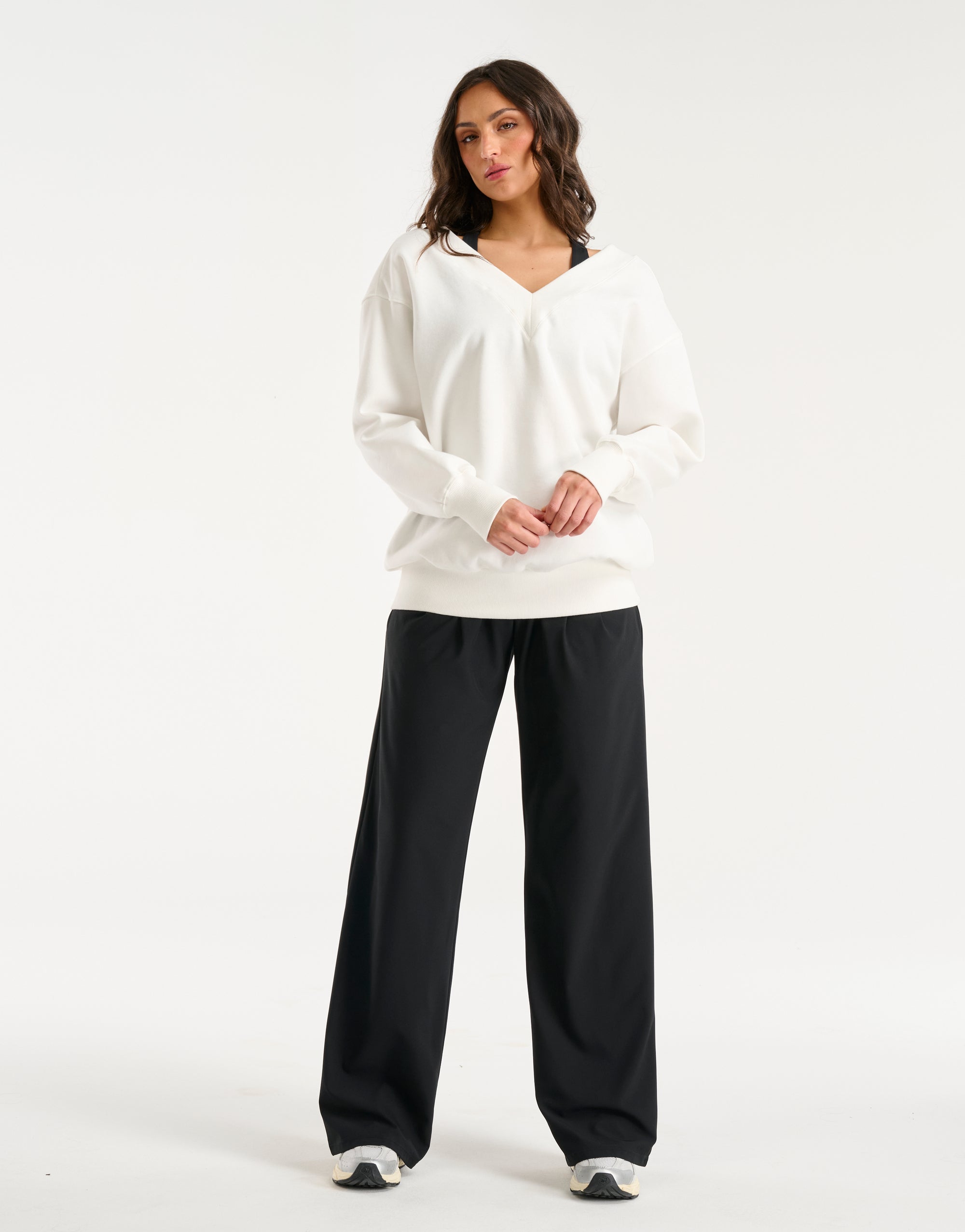 ZenLayer Pullover - White