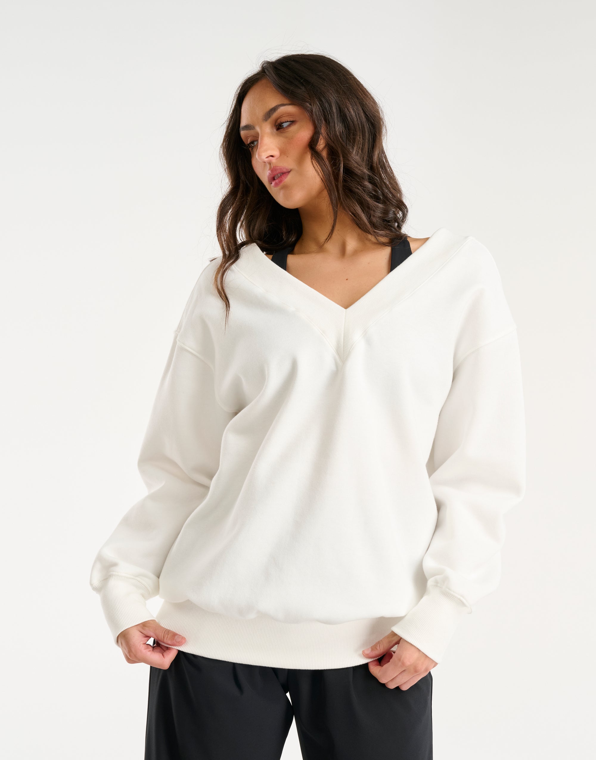 ZenLayer Pullover - White