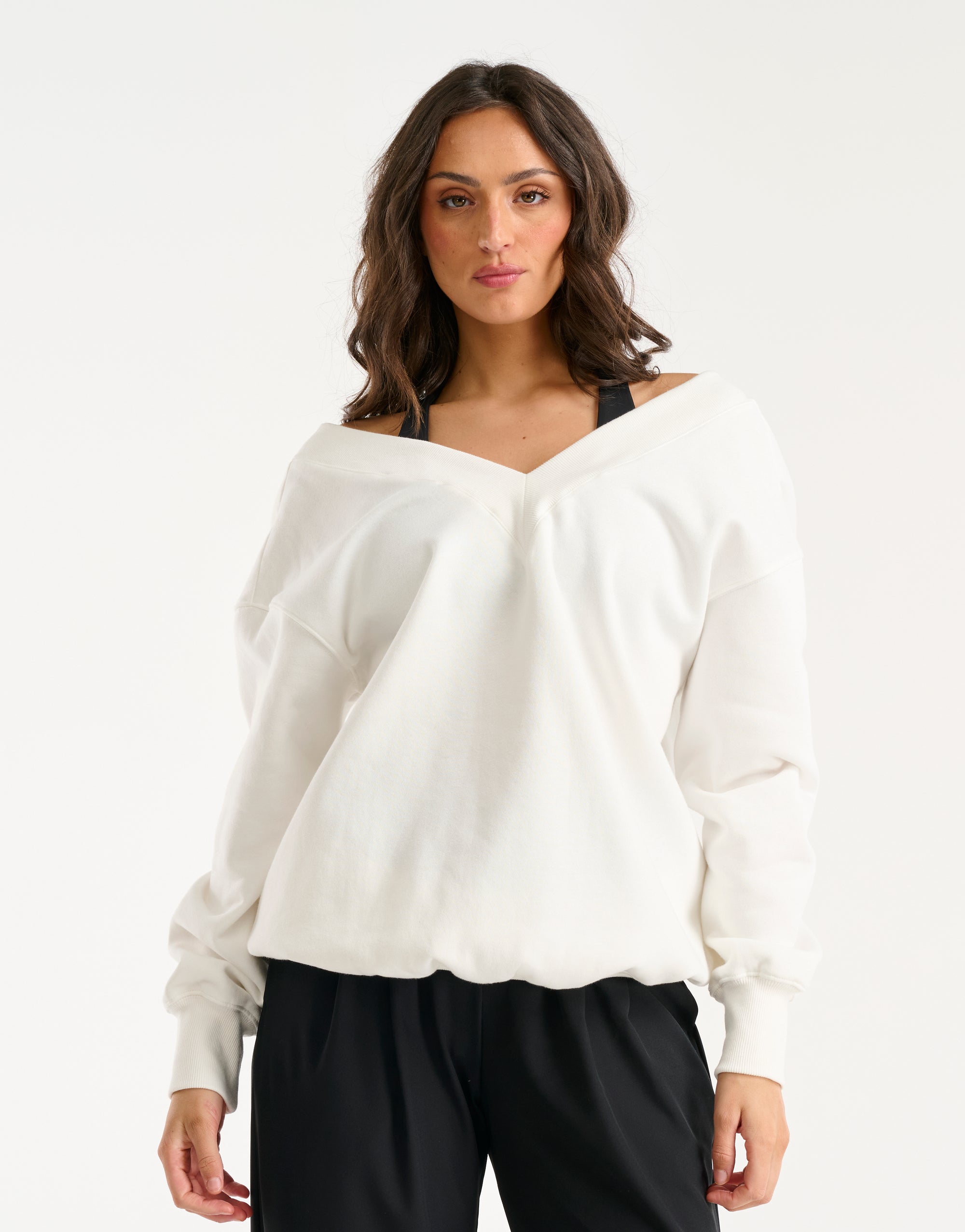 ZenLayer Pullover - White