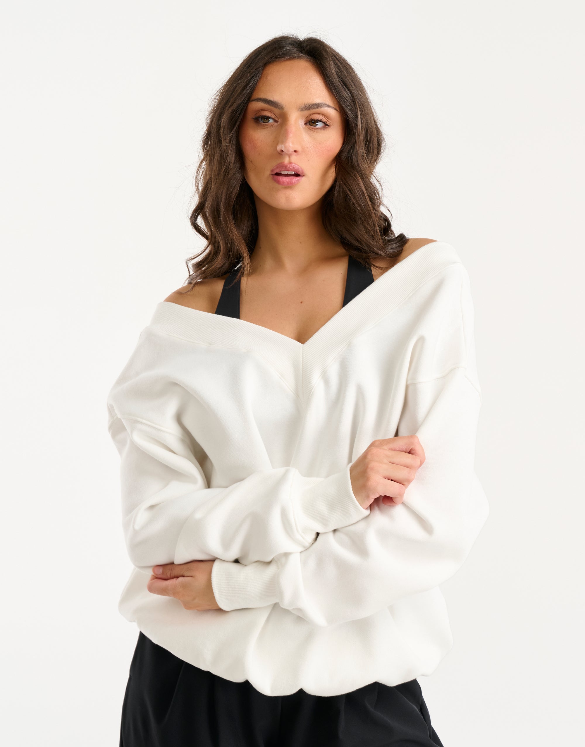 ZenLayer Pullover - White