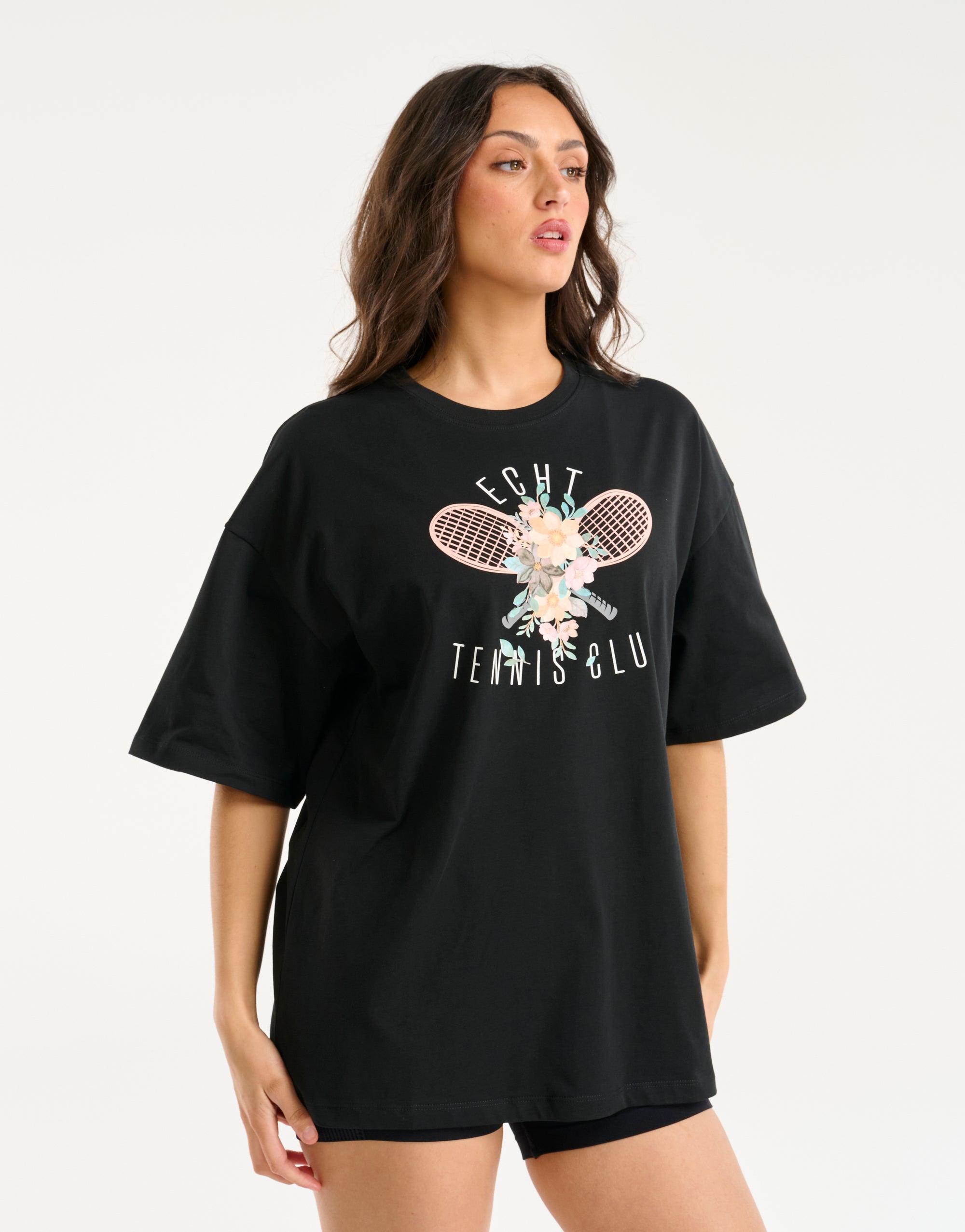 Tennis Tee - Black
