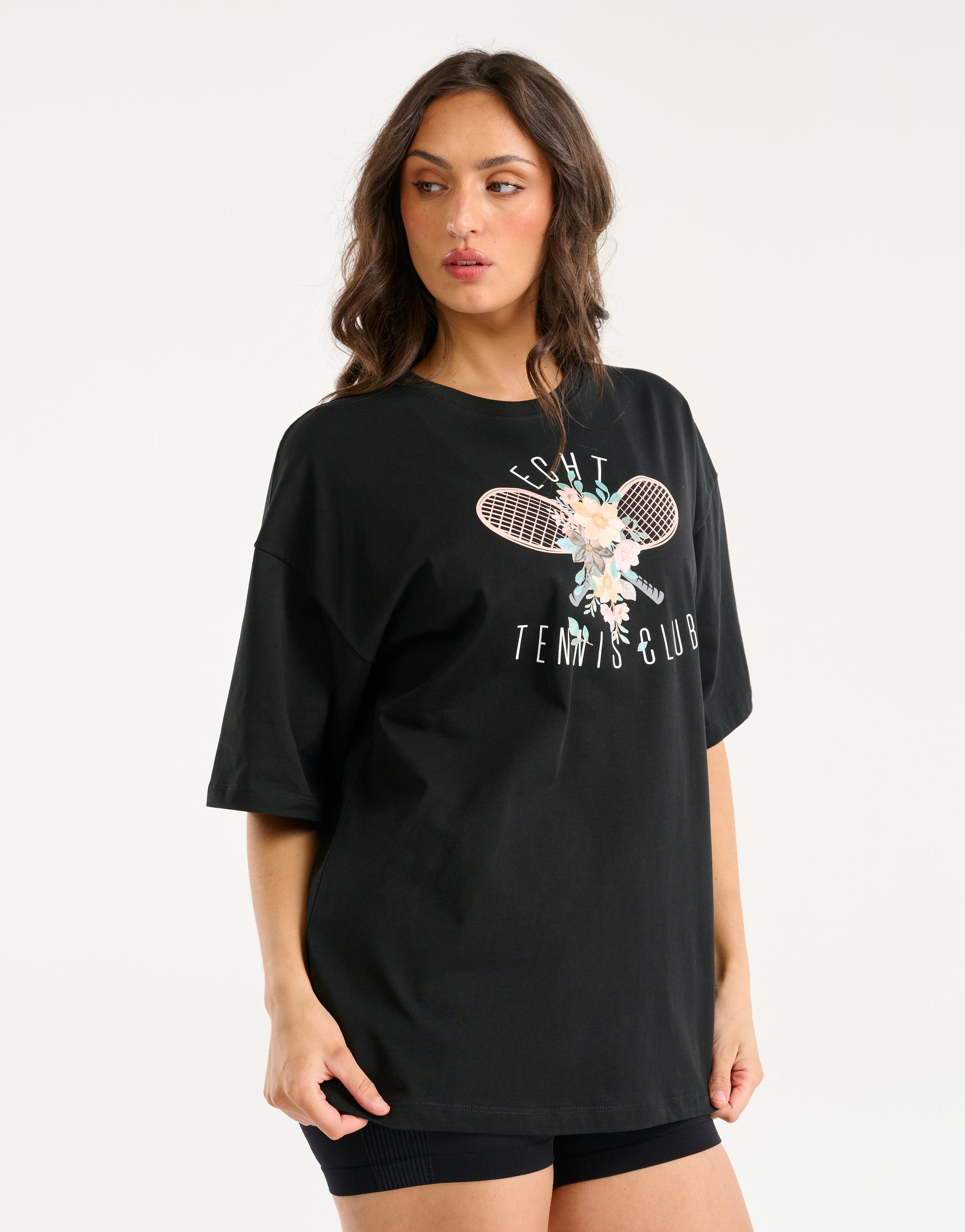 Tennis Tee - Black