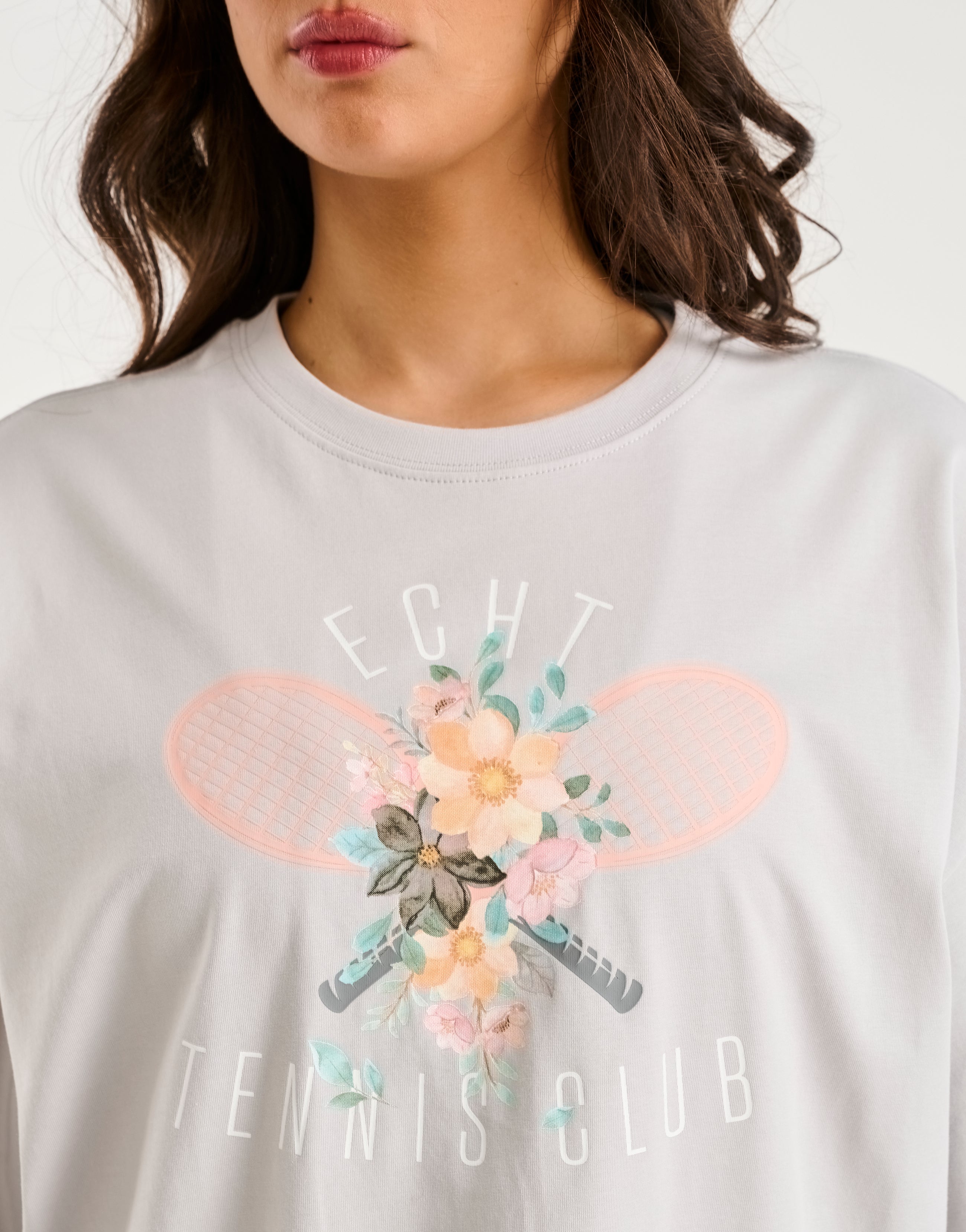 Tennis Tee - Grey