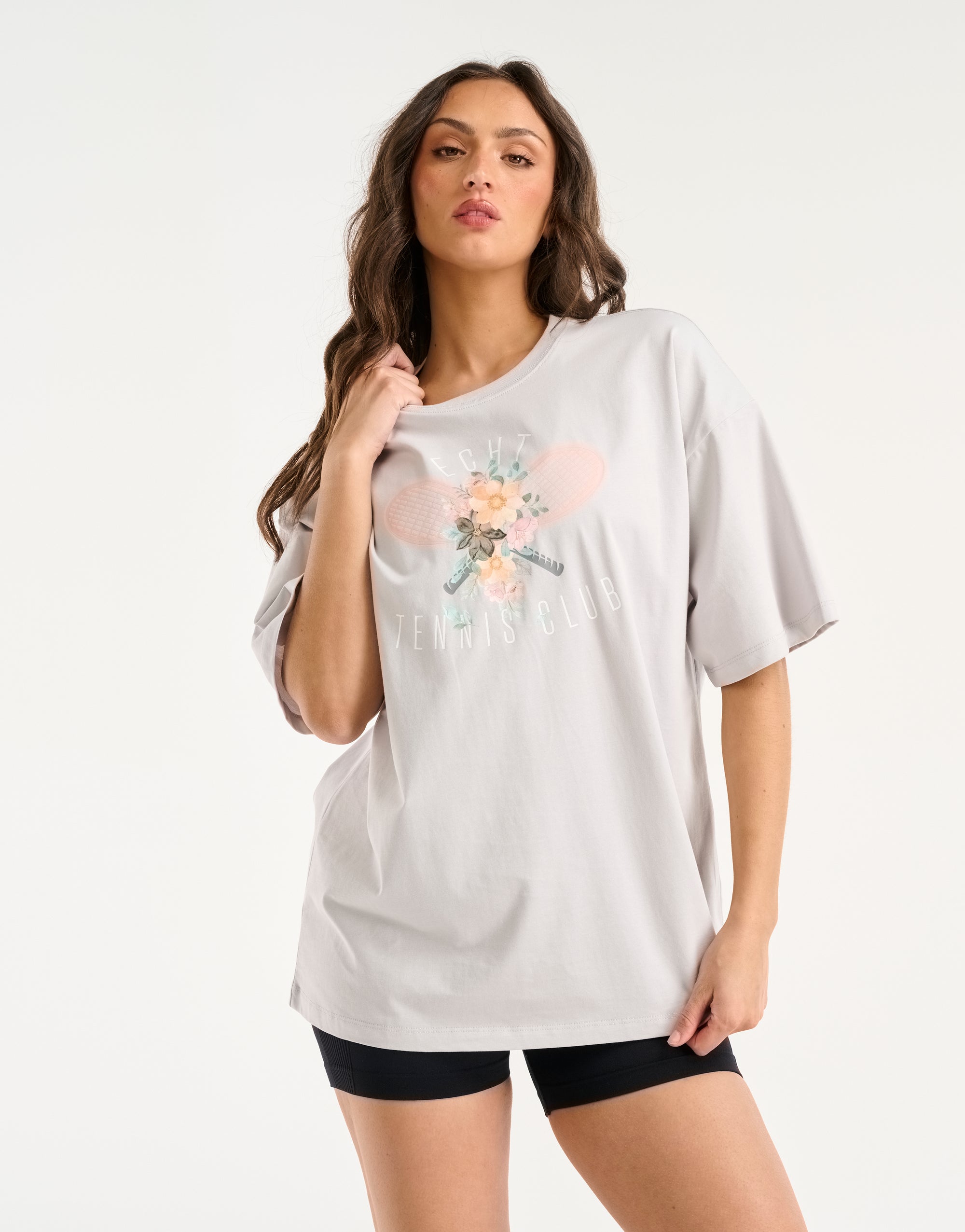 Tennis Tee - Grey