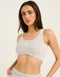Terry Bra - Grey Marle