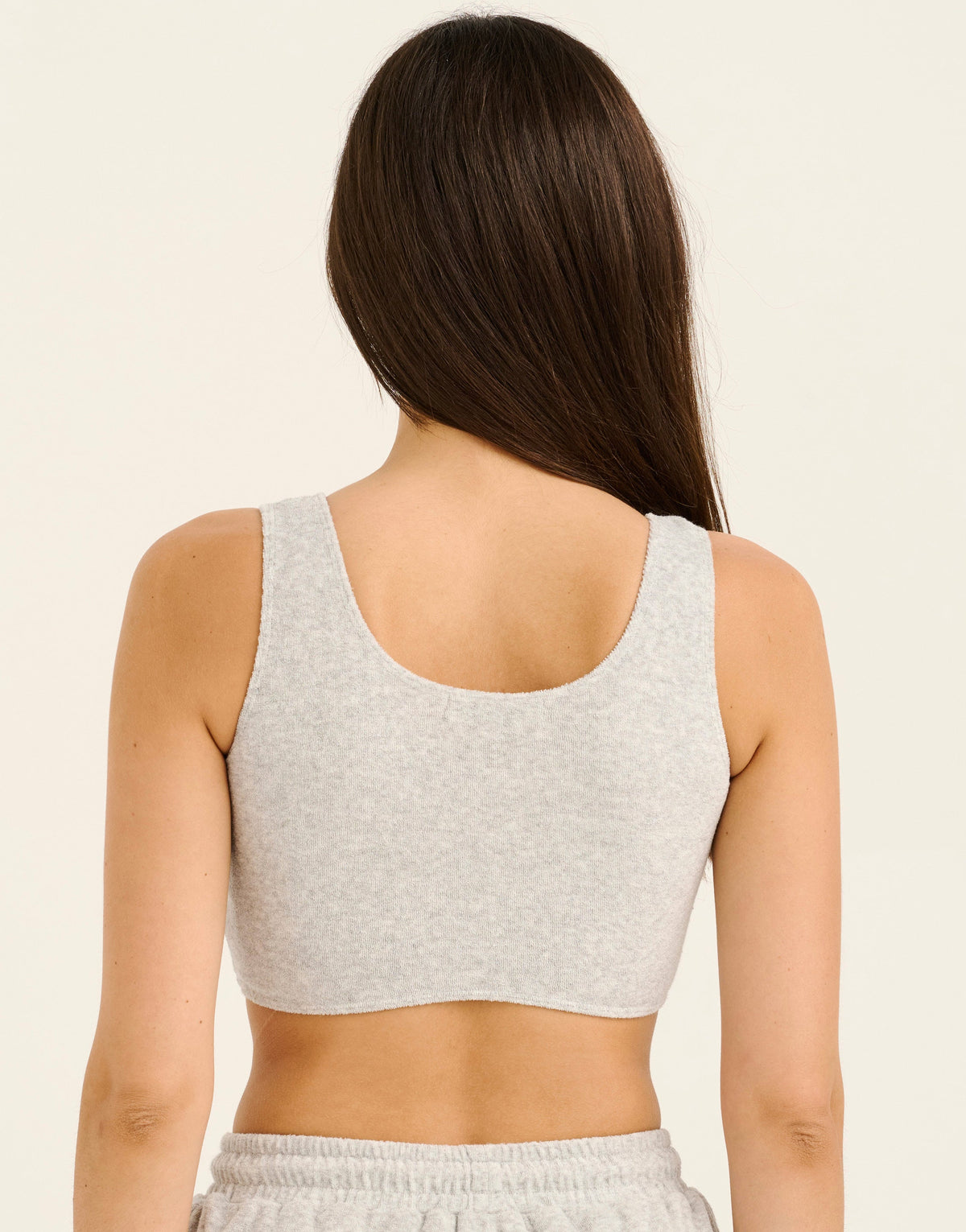 Terry Bra - Grey Marle