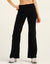 Terry Straight Leg Pant - Black