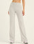 Terry Straight Leg Pant - Grey Marle