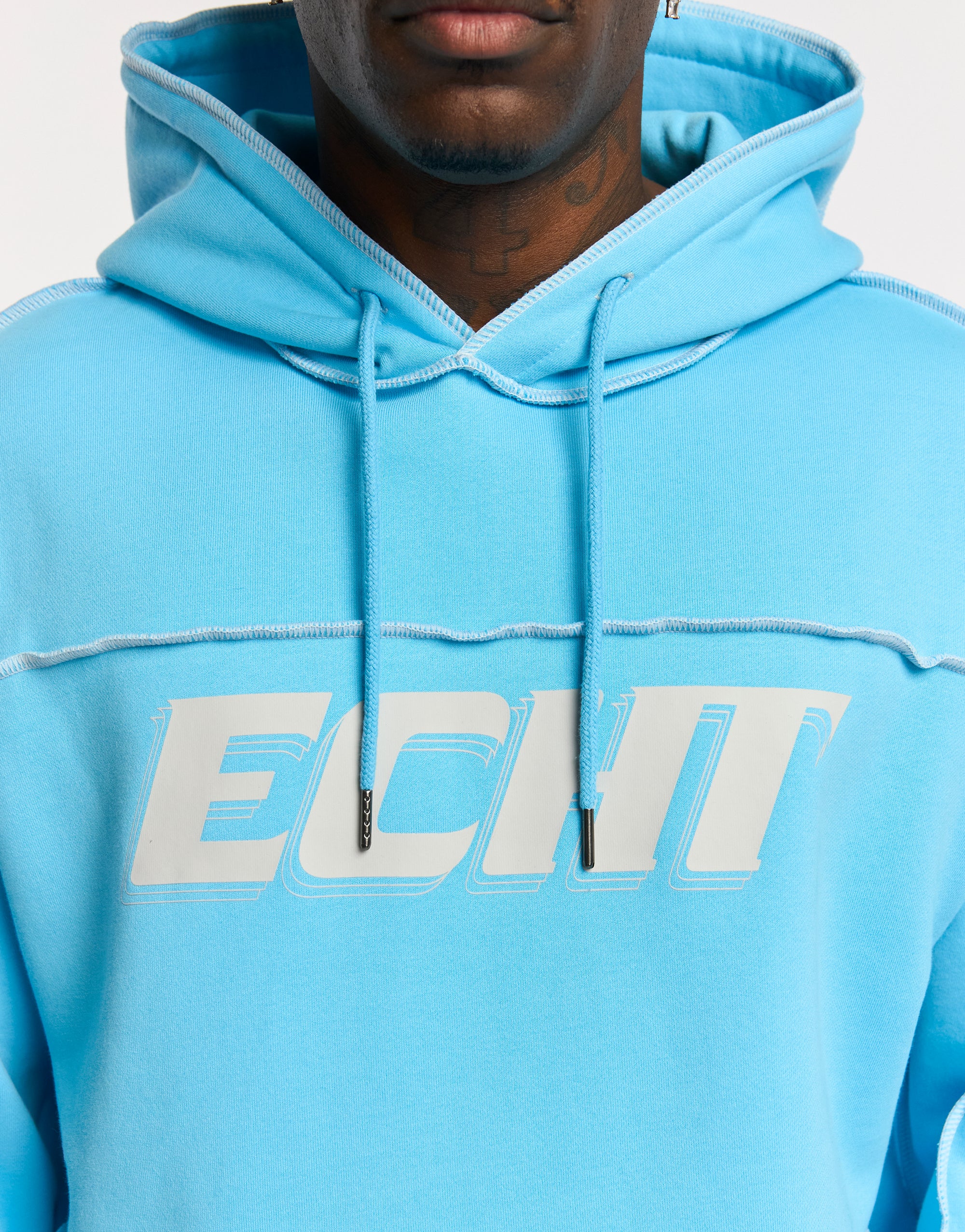 Track Hoodie - Blue