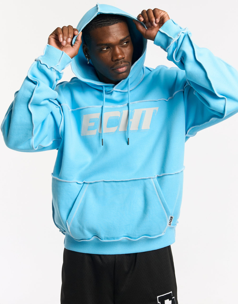 Track Hoodie - Blue