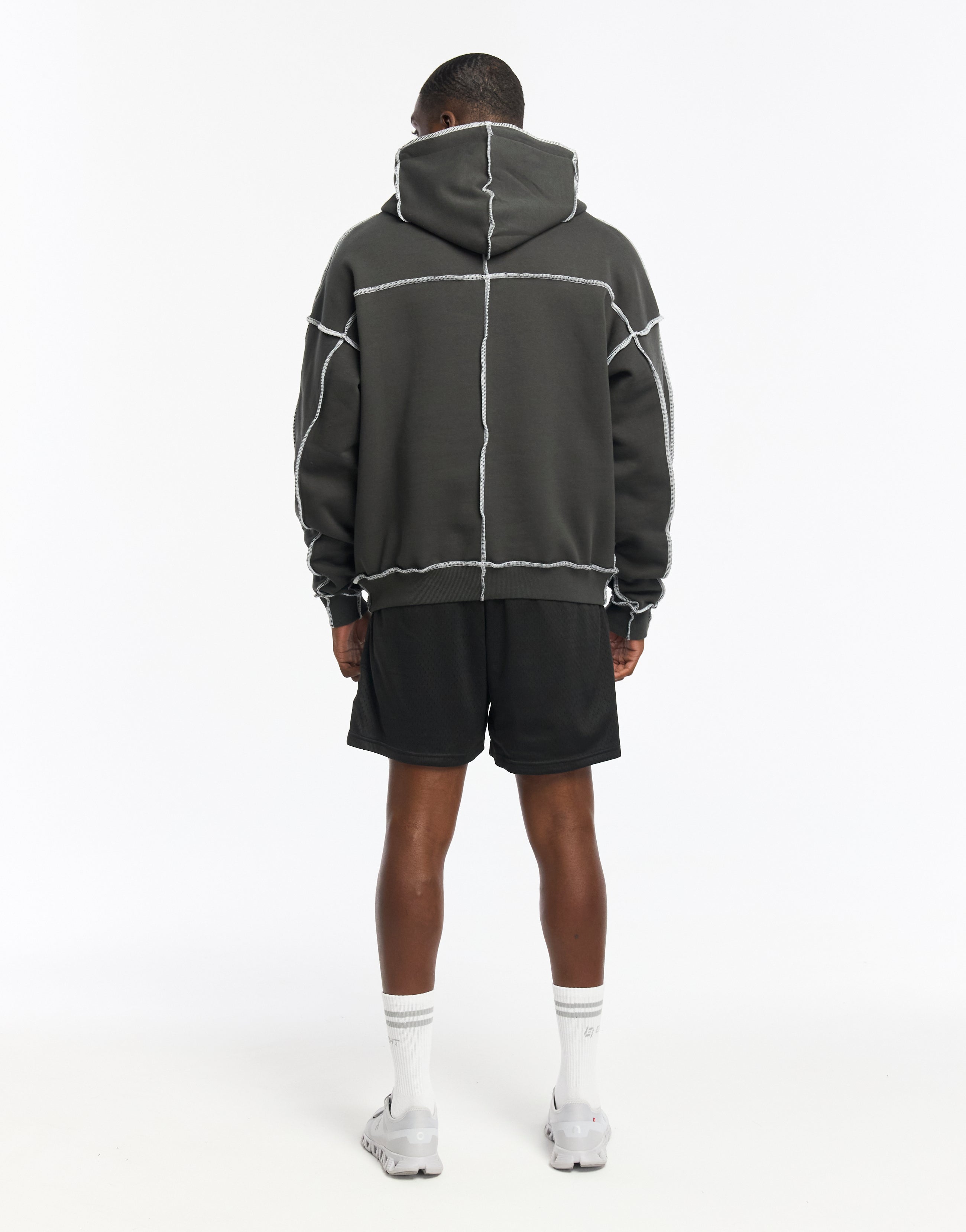 Track Hoodie - Pirate Black