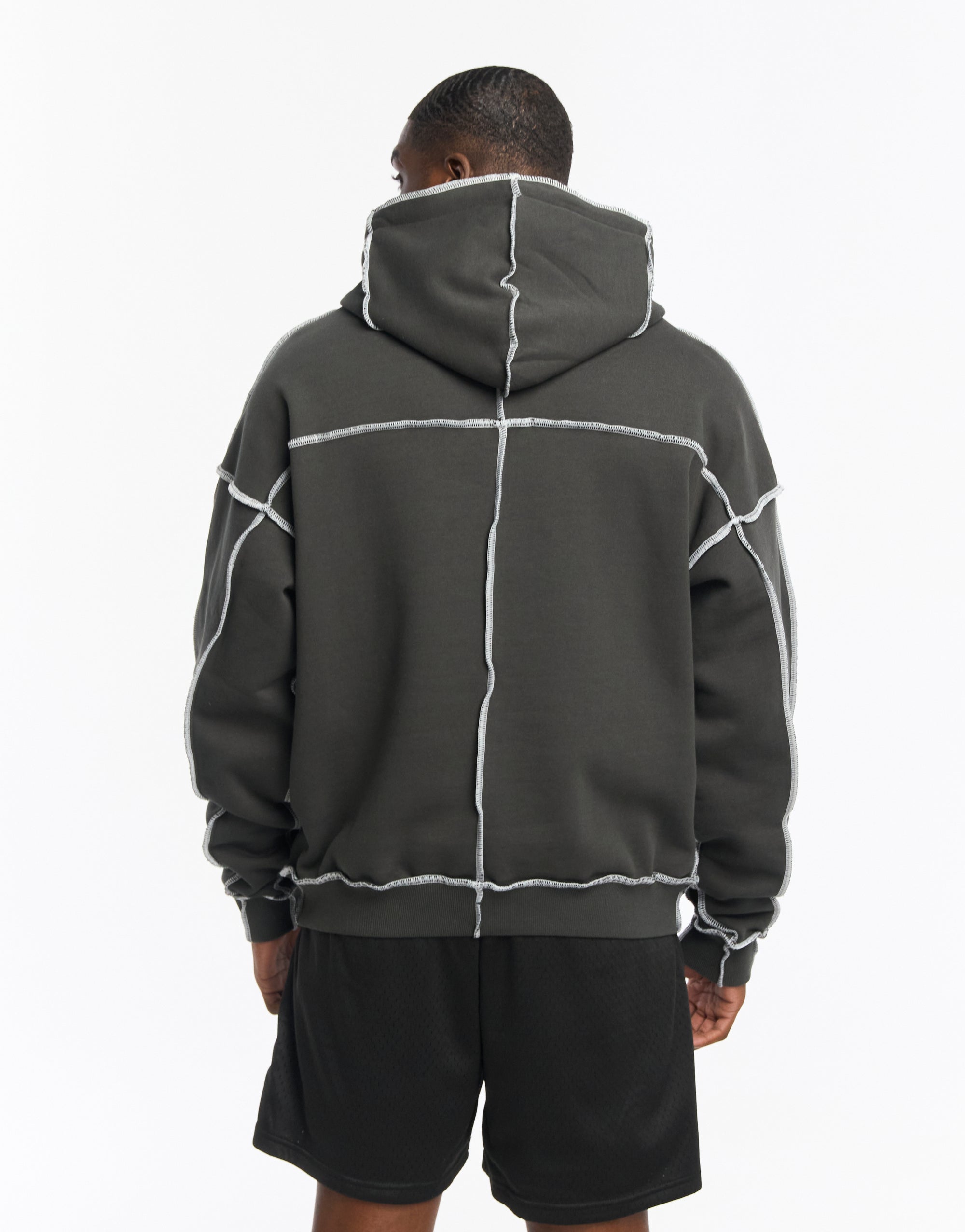 Track Hoodie - Pirate Black