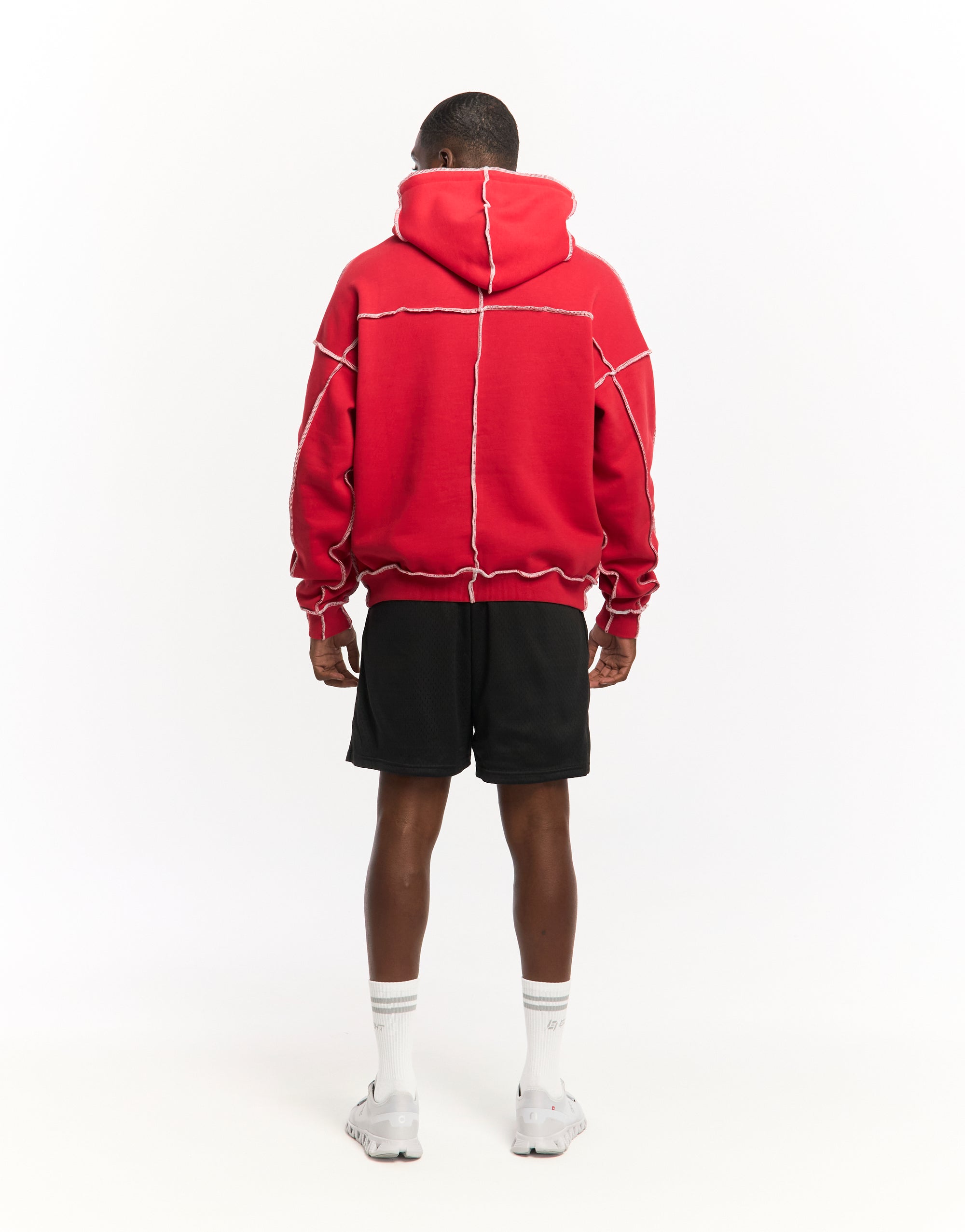 Track Hoodie - Red