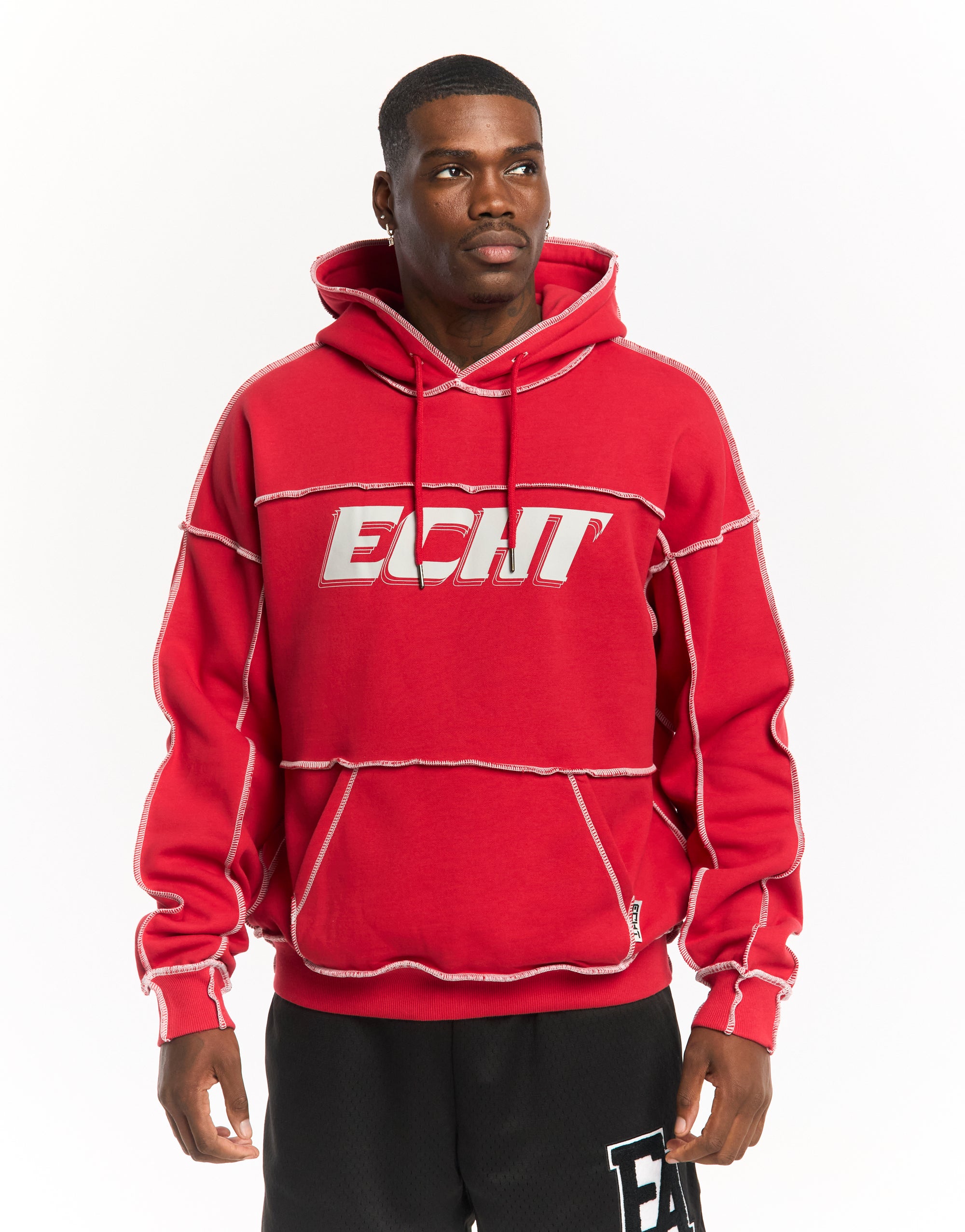 Track Hoodie - Red