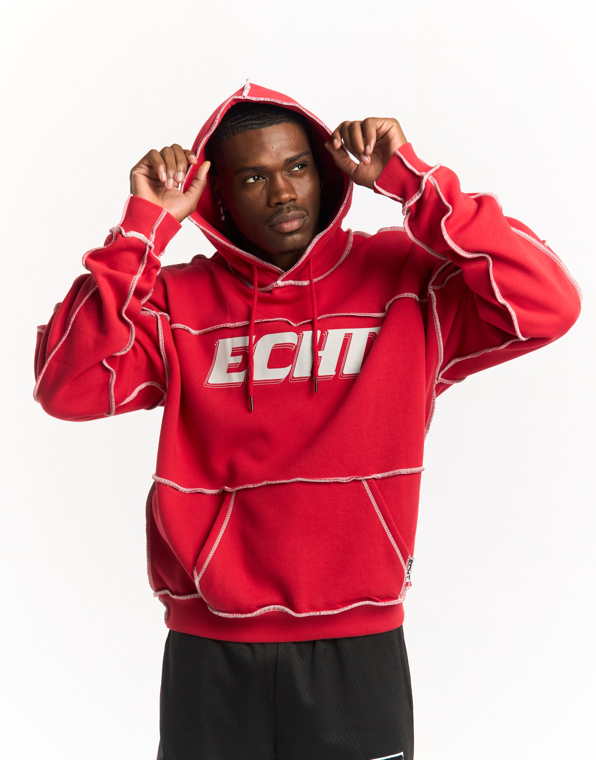 Track Hoodie - Red