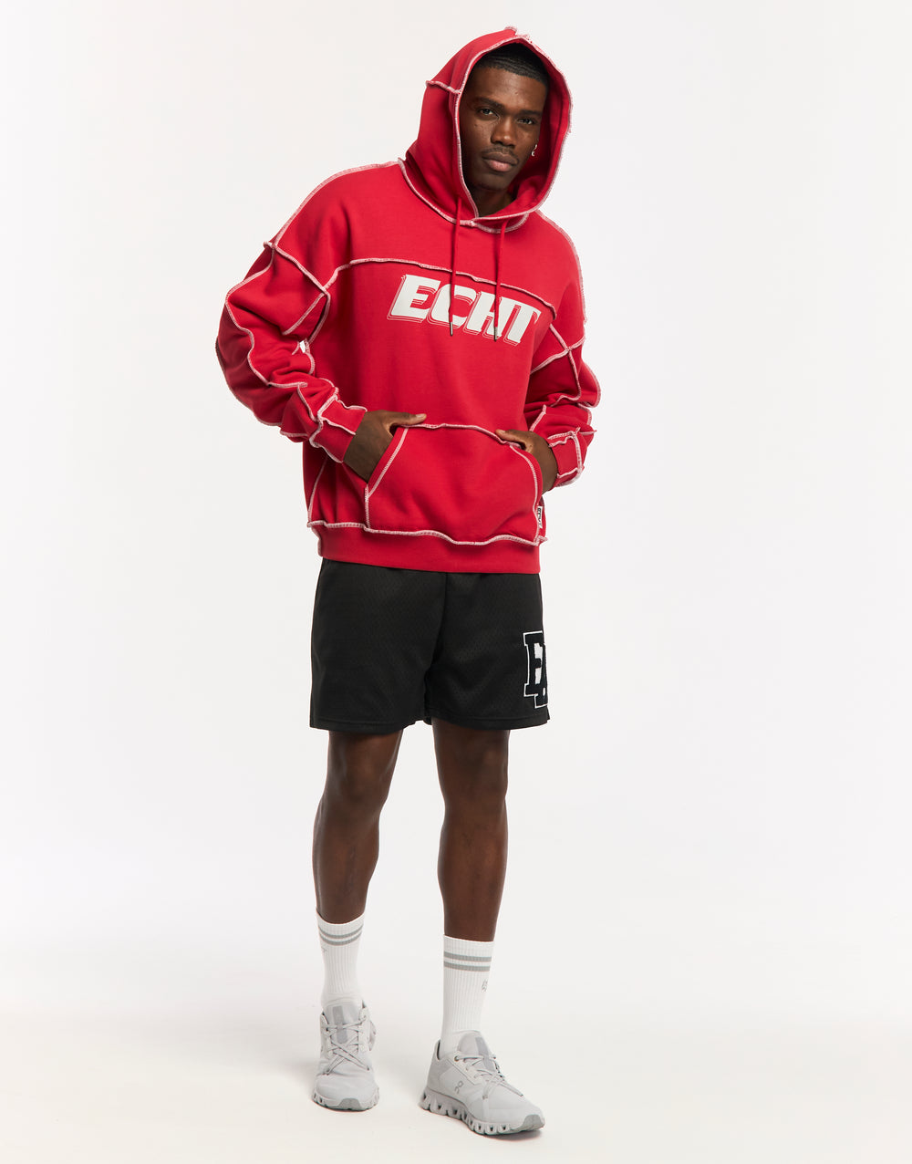 Track Hoodie - Pirate Black