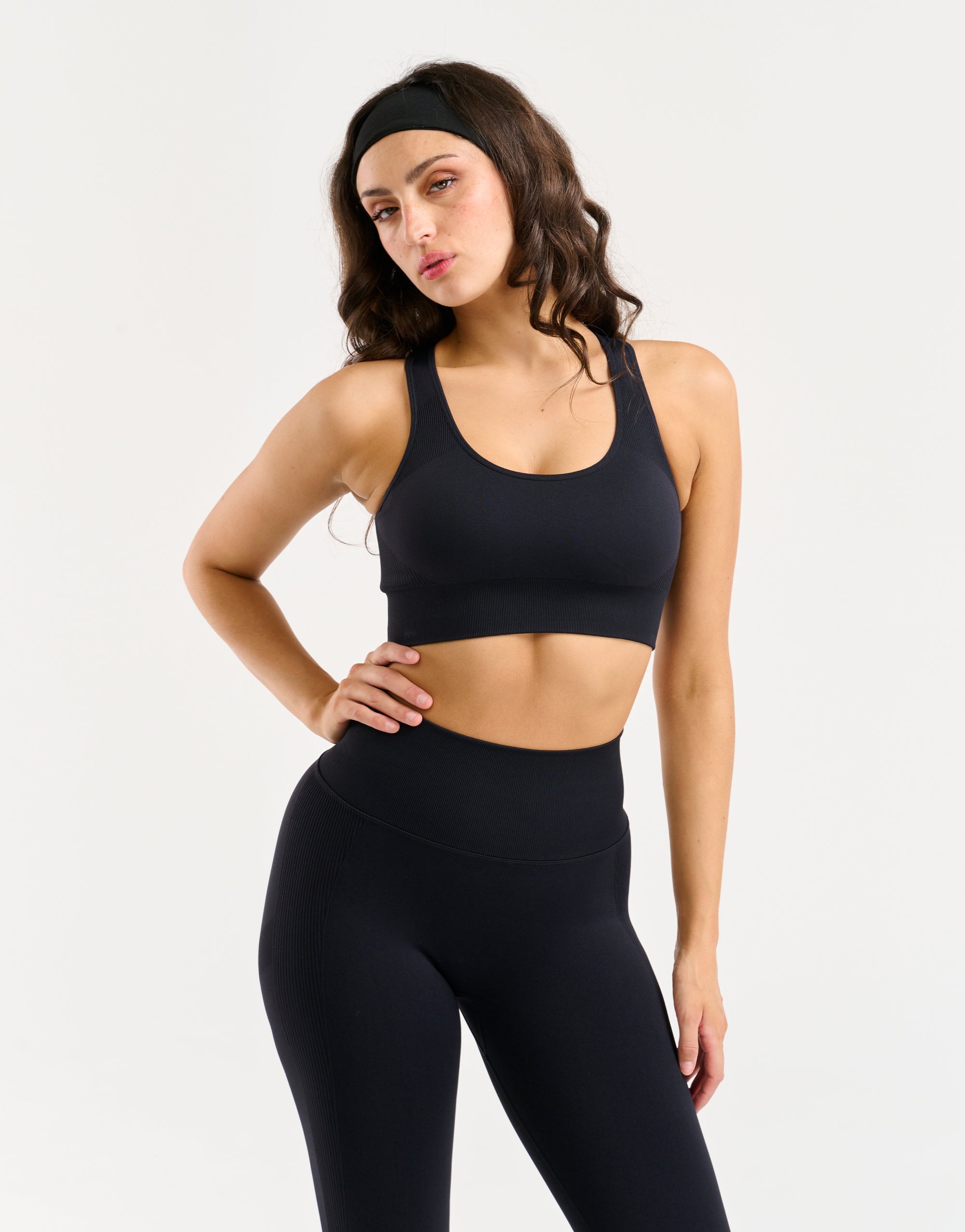 Arise Essential Sports Bra - Black