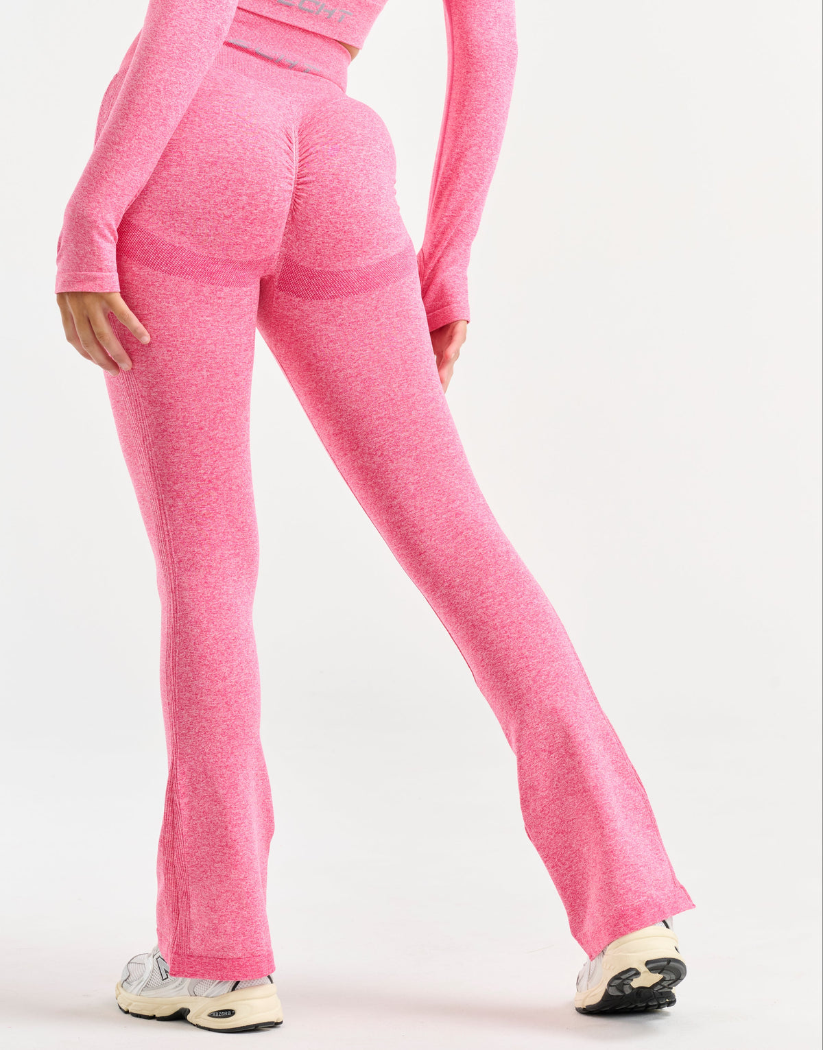 Arise Essential Flare Leggings - Pink