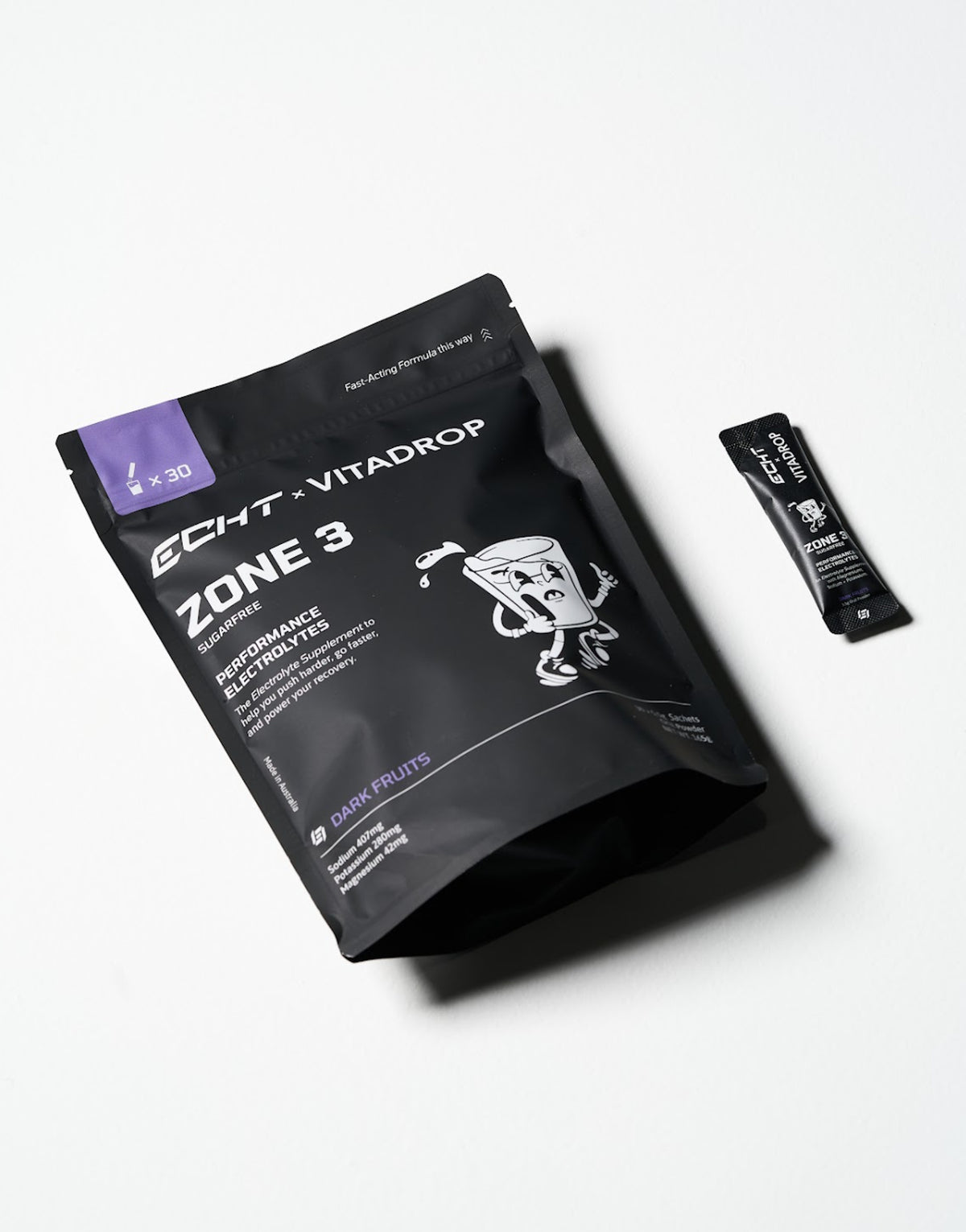 Zone 3 Dark Fruits Hydration Sugar-Free (30 Pack) - Dark Fruits