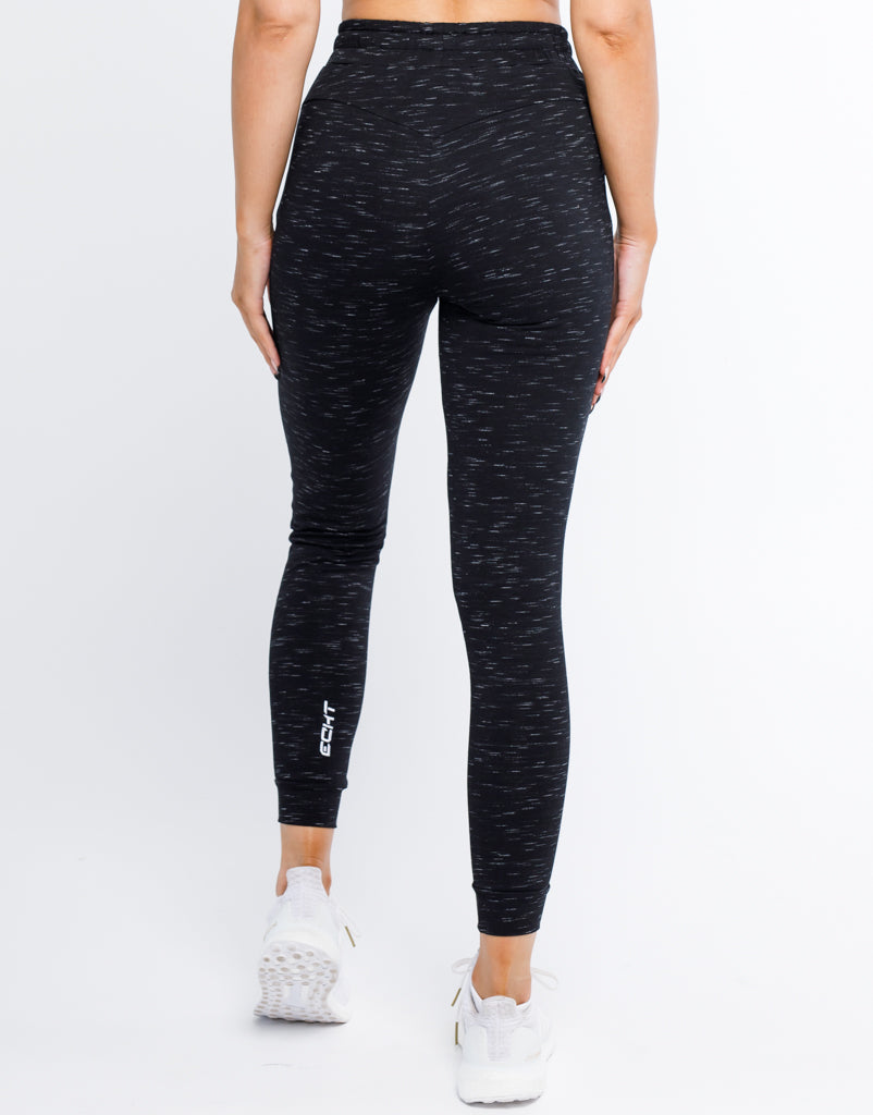 Ladies Tapered Joggers V2 - Pirate Black