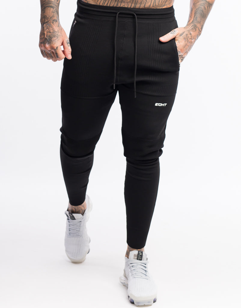 Phase Knit Joggers - Black