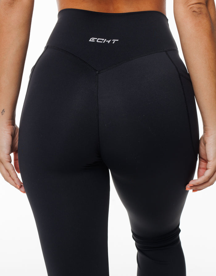 ECHT woman's black 3/4 arise comfort leggings large, Pants & Jeans, Gumtree Australia Cockburn Area - Munster